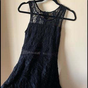 Little black lace dress